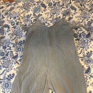 Women's Blue Denim Jumpsuit